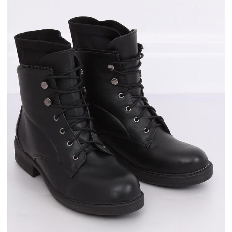 Botas pretas para mulheres pretas 100-901B0-1 Pretas preto 1