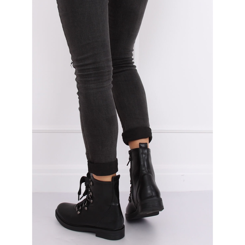 Botas militares pretas BJ1523-KB pretas preto 2