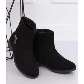 Botas femininas de camurça preta MP-53 pretas preto 1