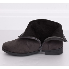 Botas femininas de camurça cinza MP-53 cinza 1