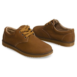 Botas Brogues Clássicas Camelo 1307 marrom 1
