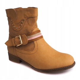 Botas Openwork Cowboy HC230 Camelo castanho 1