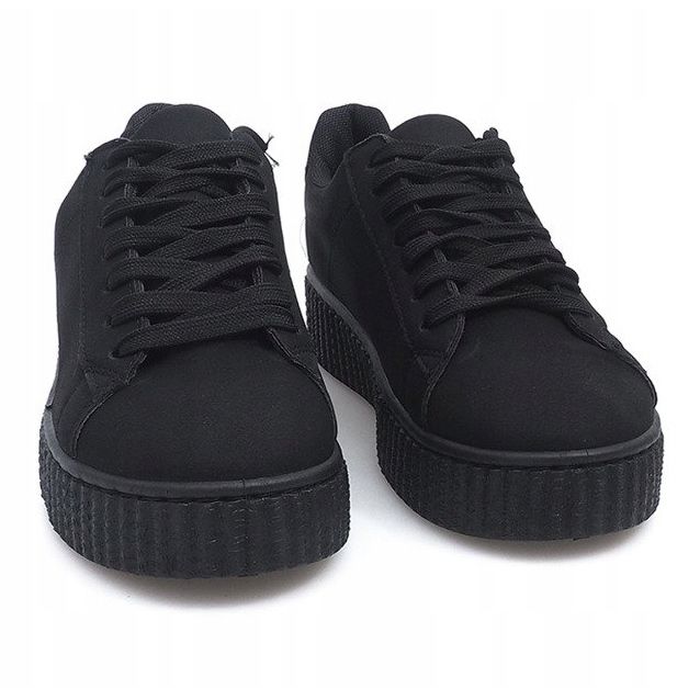 Creepers Boots em MB-1 Black Platform preto 1