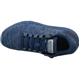 Under Armour Charged Rogue Twist Ice M 3022674-400 tênis azul marinho 2