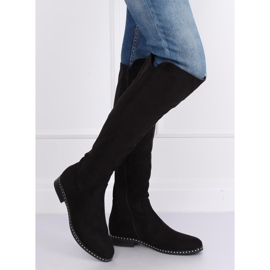 Botas pretas para mulheres botas pretas H305 pretas preto 2