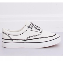 Tênis branco feminino BS103 branco 1