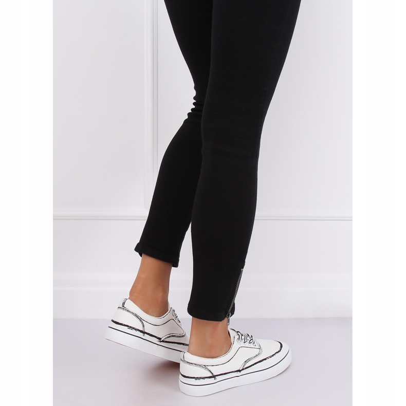 Tênis branco feminino BS103 branco 2