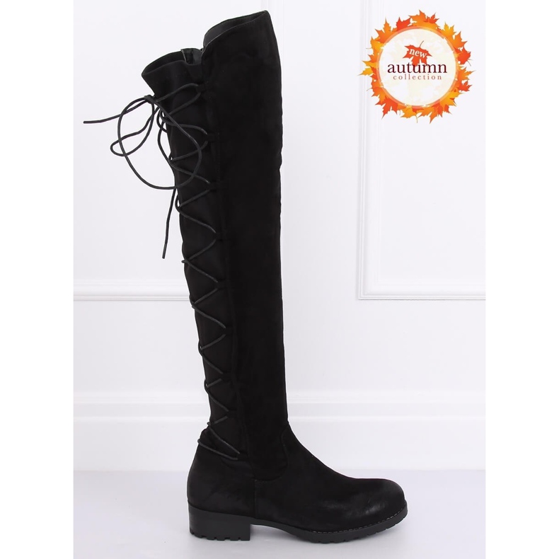 Botas de equitação pretas F2020 pretas com parte superior flexível preto 1 Botas de equitação pretas F2020 pretas com parte superior flexível preto 1