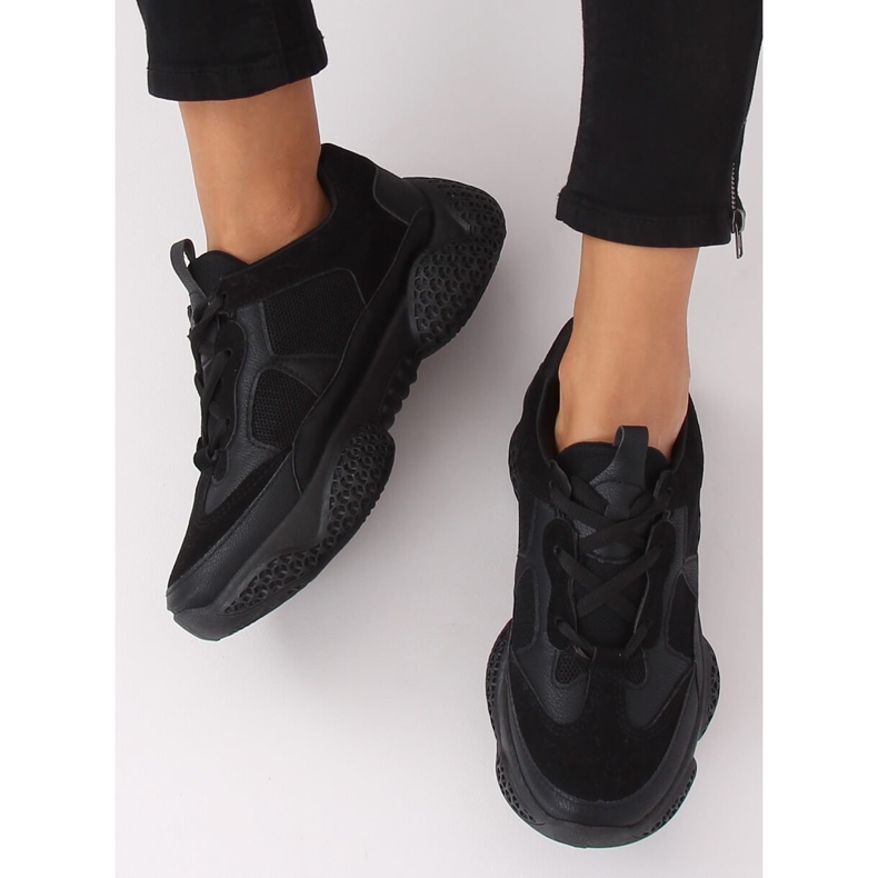 Sapatos esportivos pretos BD-3 pretos 2