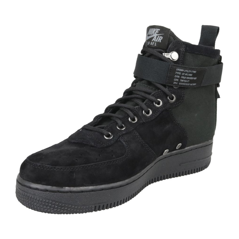 Sapato Nike Sf Air Force 1 Mid M 917753-008 preto 1