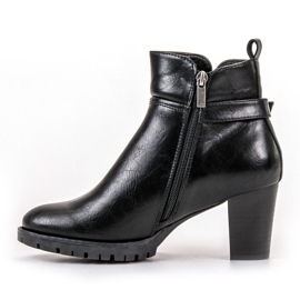 Vinceza Botas elegantes para o outono preto 1