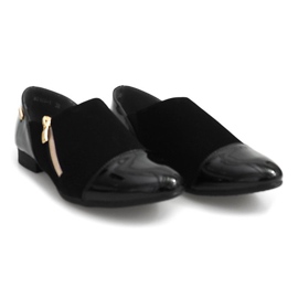 Sapatos Clássicos com Zíper MS164 Preto 1 Sapatos Clássicos com Zíper MS164 Preto 1