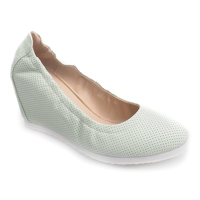Sports Wedge Pumps A892 Pistachio multicolorido verde 1