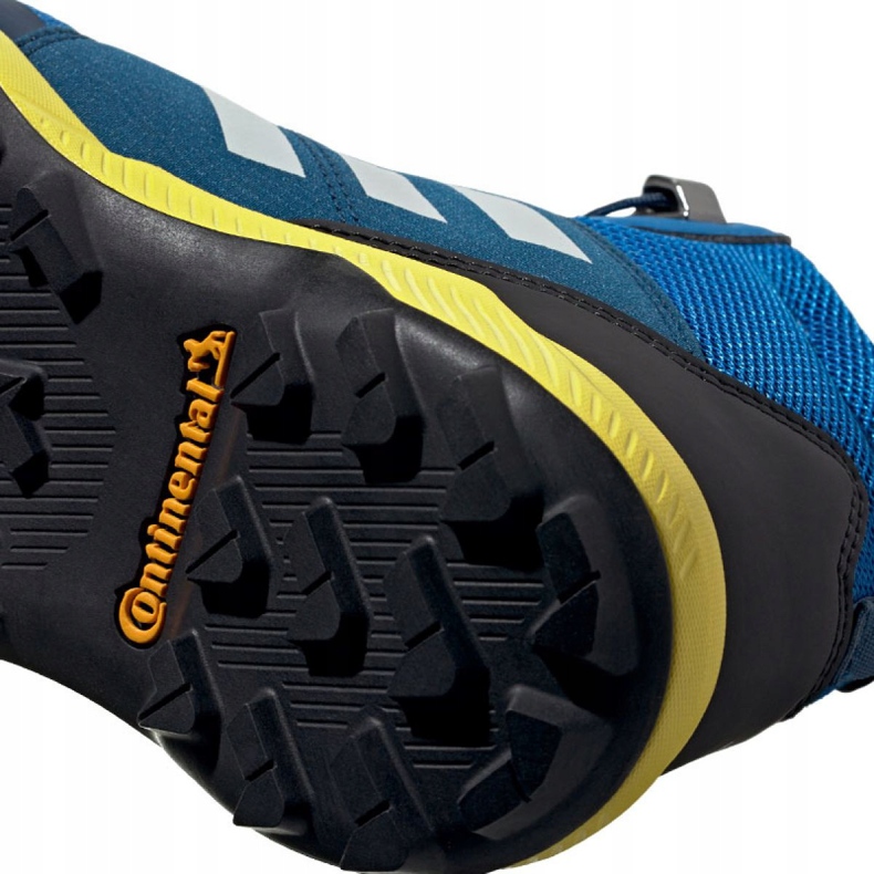 Sapatos adidas Terrex Mid Gtx Jr BC0596 preto azul verde 1