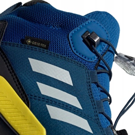 Sapatos adidas Terrex Mid Gtx Jr BC0596 preto azul verde 2