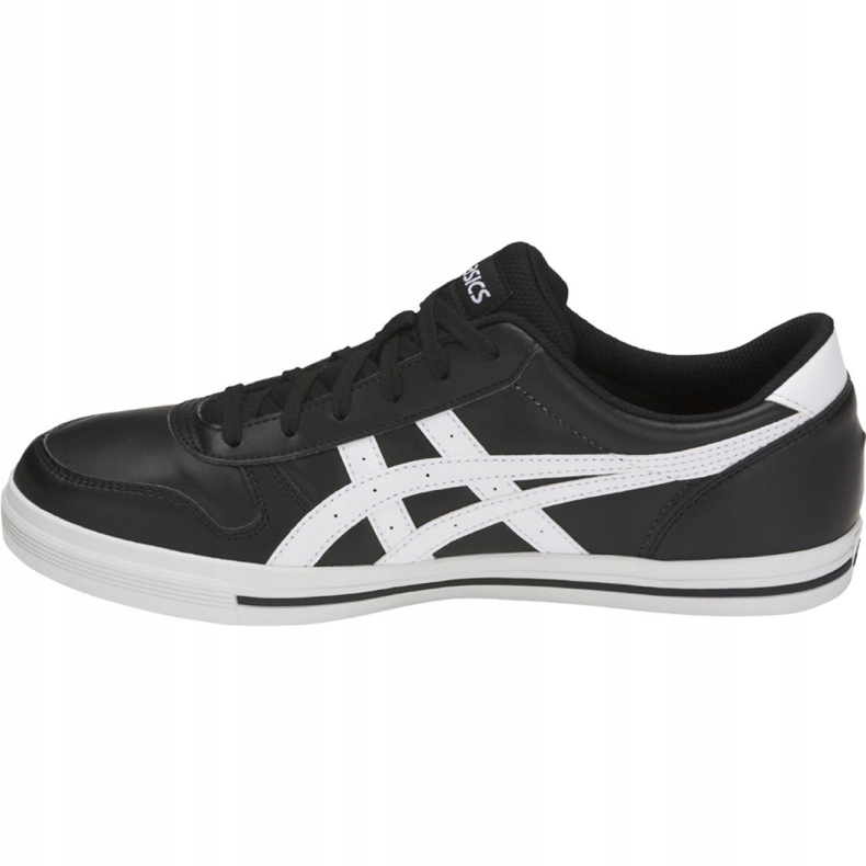 Sapatos Asics Aaron M 1201A007 002 branco preto 1 Sapatos Asics Aaron M 1201A007 002 branco preto 1