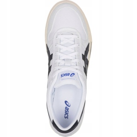 Sapatos Asics Aaron M 1201A008 101 branco azul marinho 2