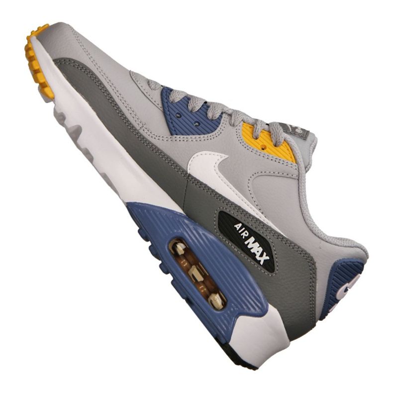 Nike Air Max 90 litros Gs Jr 833412-026 cinza 1
