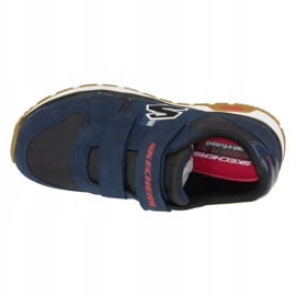 Sapatos Skechers Throwbax Jr 97360-NVBK azul marinho 2