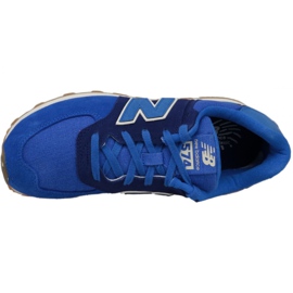 Sapatos New Balance W KL574ESG azul marinho 2