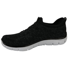 Sapatos Skechers Empire W 12418-BKW preto 1