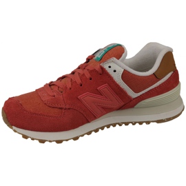 Sapatos New Balance W WL574SEA laranja 1