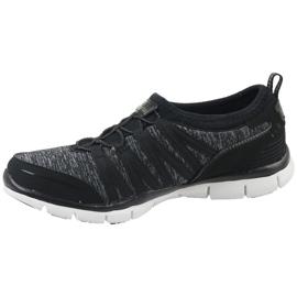 Sapatos Skechers Gratis W 22602-BKW cinza 1