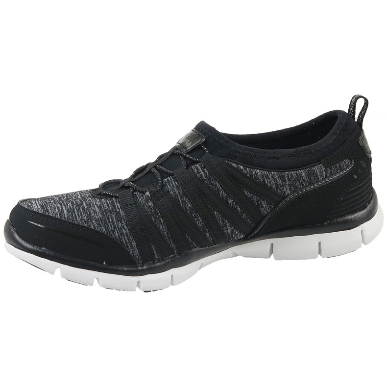 Sapatos Skechers Gratis W 22602-BKW cinza 1