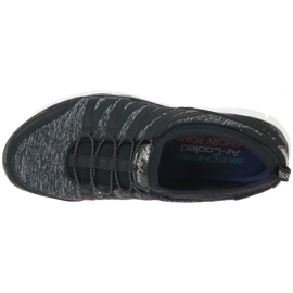 Sapatos Skechers Gratis W 22602-BKW cinza 2