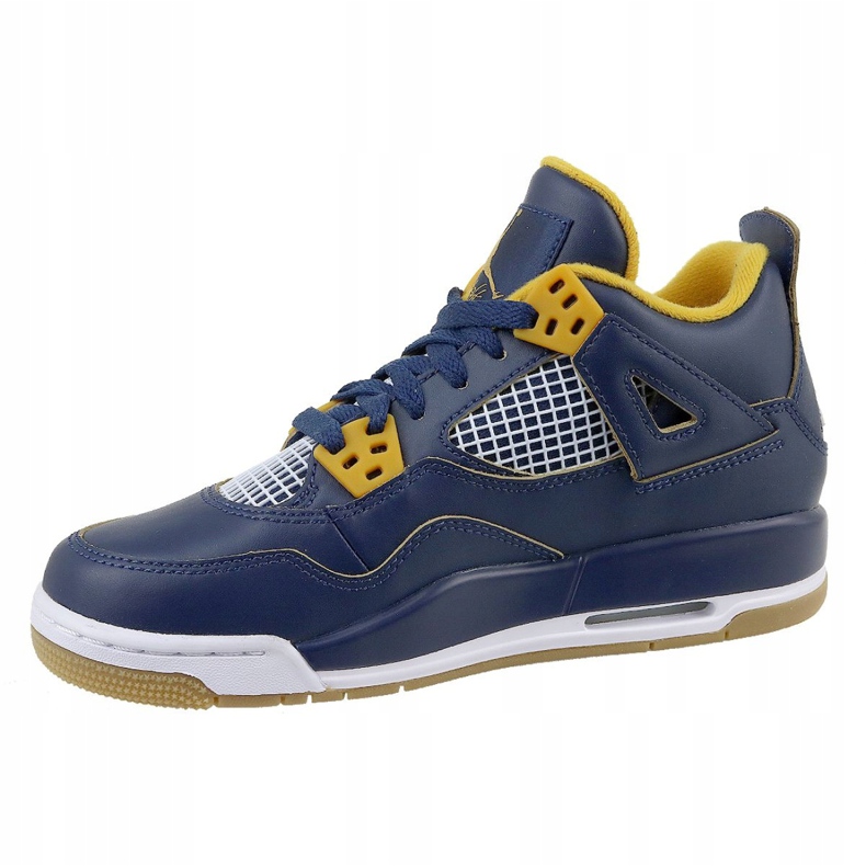 Nike Jordan 4 Retro Bg Jr 408452-425 azul marinho 1