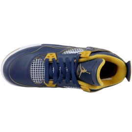 Nike Jordan 4 Retro Bg Jr 408452-425 azul marinho 2
