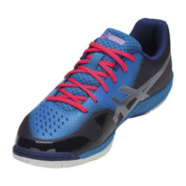 Sapato de squash Asics Gel-Blade 6 M R703N-400 azul 1 Sapato de squash Asics Gel-Blade 6 M R703N-400 azul 1