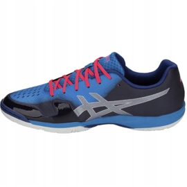 Sapato de squash Asics Gel-Blade 6 M R703N-400 azul 2 Sapato de squash Asics Gel-Blade 6 M R703N-400 azul 2