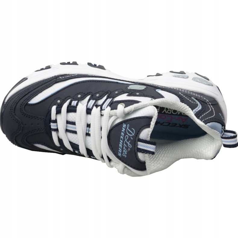 Sapatos Skechers D'Lites Biggest Fan W 11930-NVW azul marinho 2