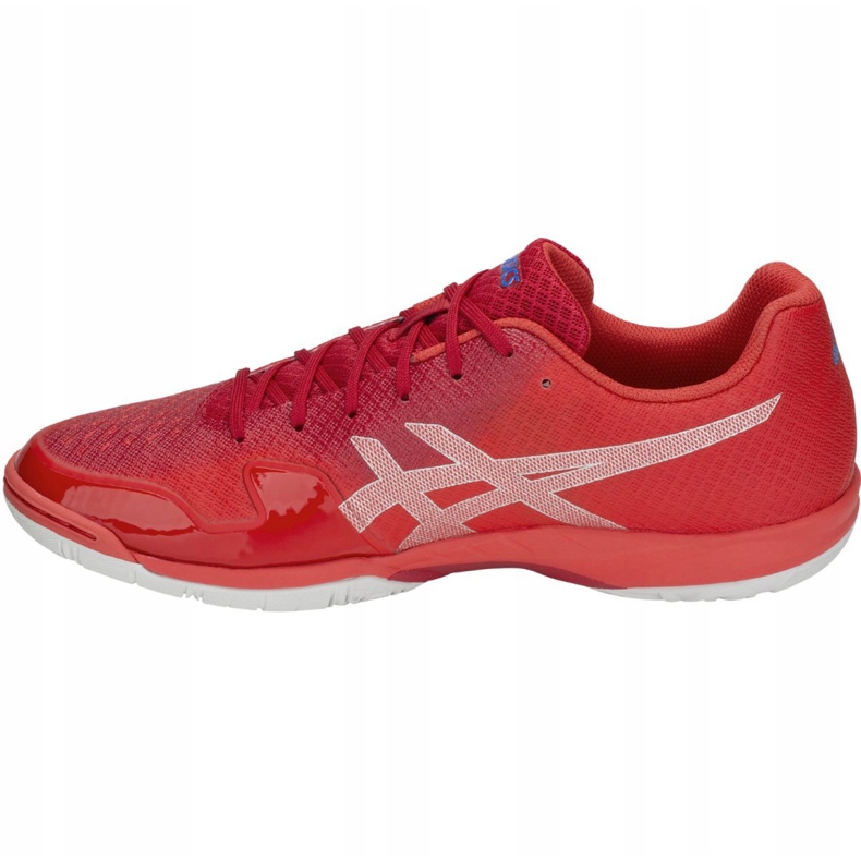 Sapato de squash Asics Gel-Blade 6 M R703N-600 vermelho 1