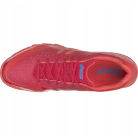 Sapato de squash Asics Gel-Blade 6 M R703N-600 vermelho 2