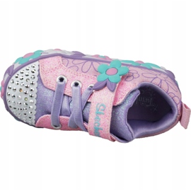 Sapatos Skechers Daisy Lites Jr 10965N-PKMT rosa 2