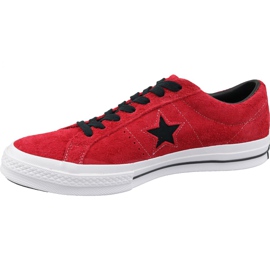 Sapatos vermelhos Converse One Star M 163246C 1