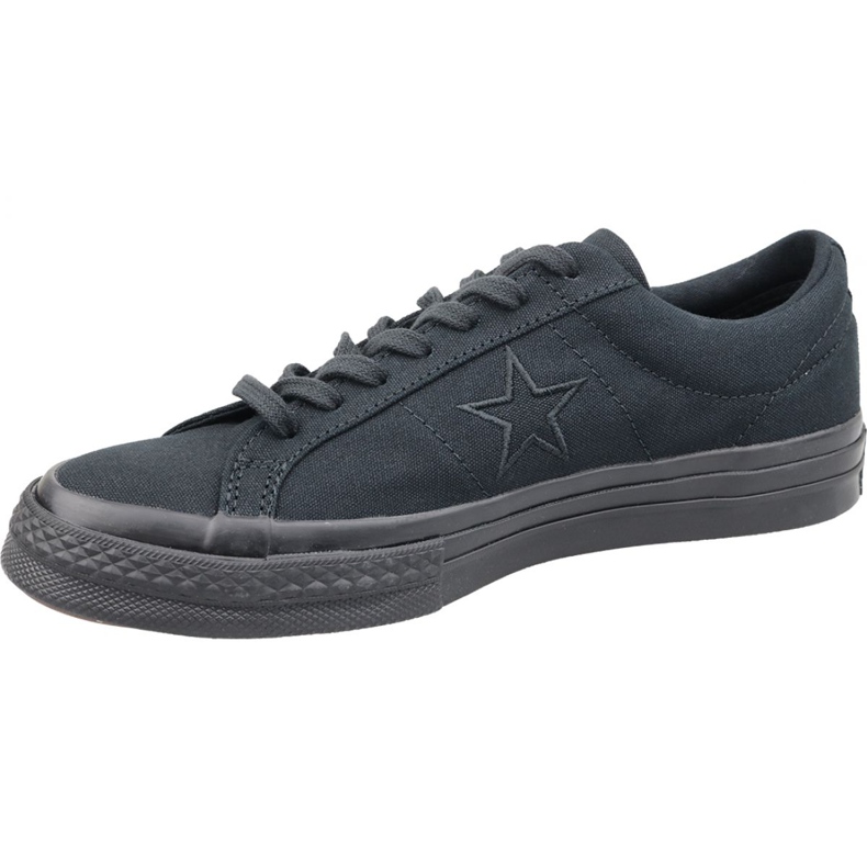 Sapatos Converse One Star Ox M 163380C preto 1