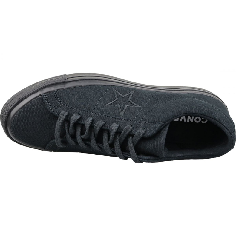 Sapatos Converse One Star Ox M 163380C preto 2