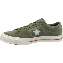 Sapatos Converse One Star 163198C verdes 1