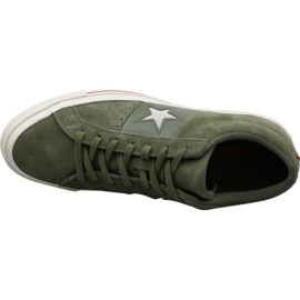 Sapatos Converse One Star 163198C verdes 2