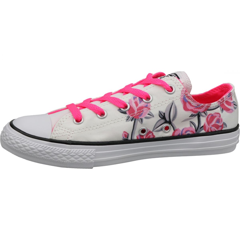 Sapatos Converse C. Taylor All Star Jr 663624C branco 1 Sapatos Converse C. Taylor All Star Jr 663624C branco 1