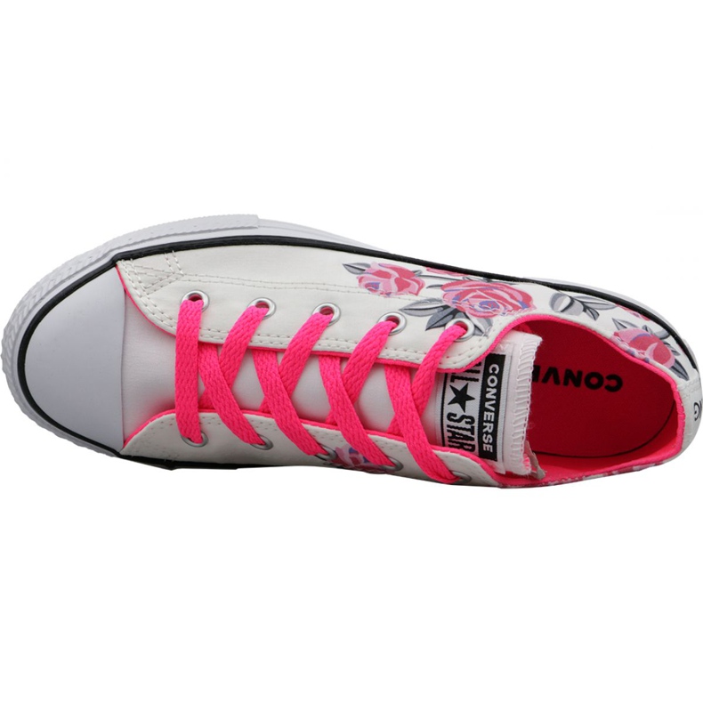 Sapatos Converse C. Taylor All Star Jr 663624C branco 2 Sapatos Converse C. Taylor All Star Jr 663624C branco 2