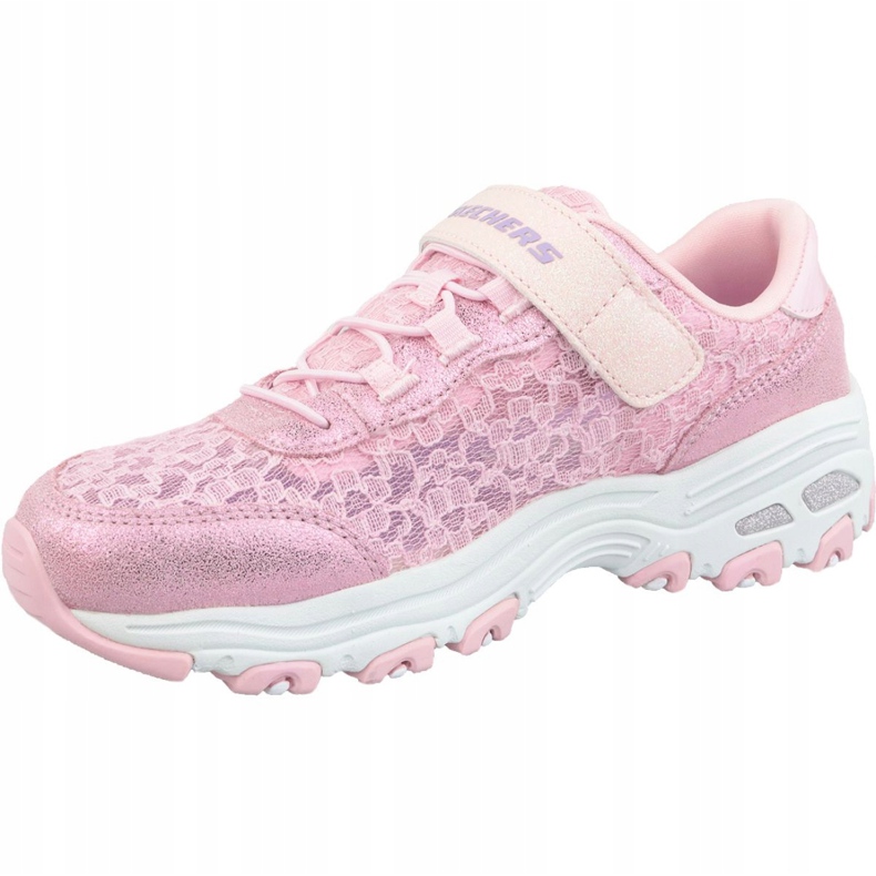 Sapatos rosa Skechers D'Lites Jr 664086L-LTPK 1