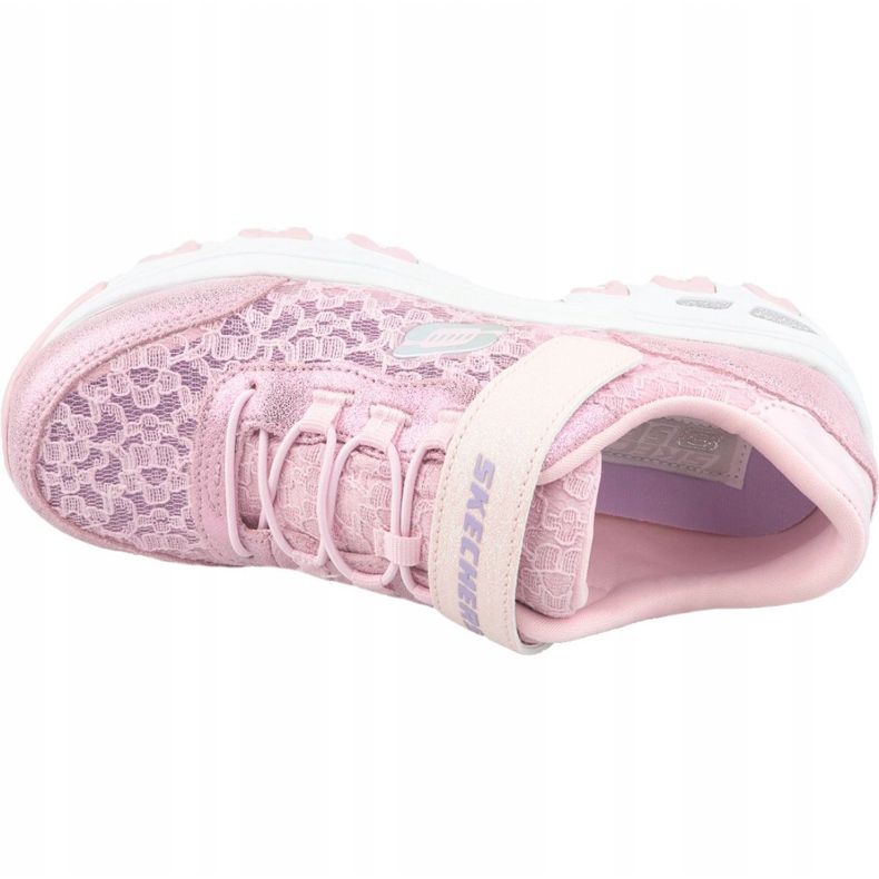Sapatos rosa Skechers D'Lites Jr 664086L-LTPK 2