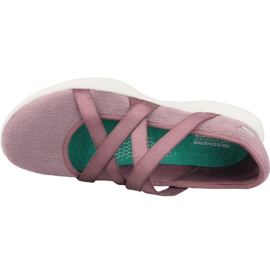 Sapatos violetas Skechers Serene Elation 15847-MVE roxo 2