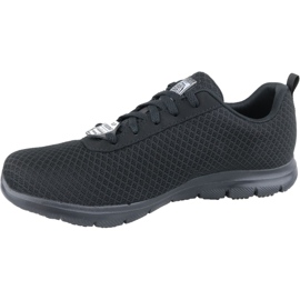 Sapatos Skechers Ghenter Bronaugh W 77210-BLK preto 1 Sapatos Skechers Ghenter Bronaugh W 77210-BLK preto 1
