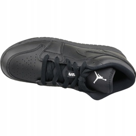 Sapatos pretos Nike Jordan Air 1 Low Bg M 553560-006 2