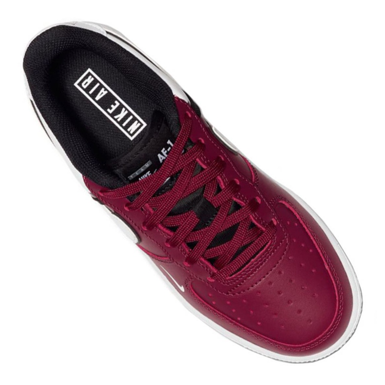Nike Air Force 1 LV8 2 Jr CI1756-600 branco vermelho 2